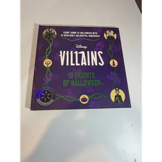 Photo of Disney Villains 13 Frights of Halloween Surprise Countdown Calendar Book NEW