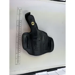 Photo of Don Hume Leather Holster-Black H721 OI No 38R Missing Clasp