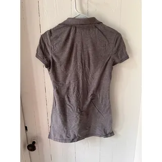 Photo of No Boundaries Gray Polo Shirt size small
