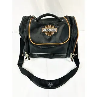 Photo of Harley-Davidson Hop-Along Logo Black Travel Overnight Bag Duffel