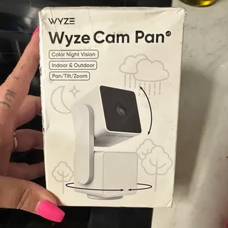 Photo of Wyze Cam Pan v3 1080p Indoor Outdoor WiFi Security Camera White PTZ