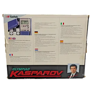 Photo of Saitek Kasparov Olympiad Electronic Chess Computer Game Vintage Boxed Complete