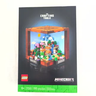 Photo of Lego Minecraft The Crafting Table New & Sealed In Box 1195 Pcs Age 18+