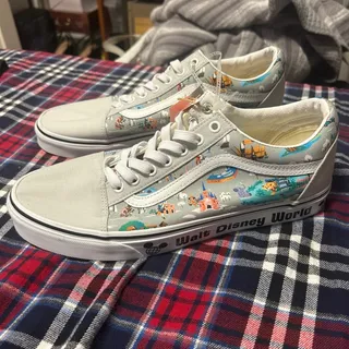 Photo of Vans Old Skool Walt Disney World 50th Anniversary Park Map