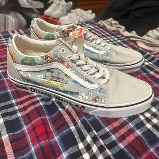 Photo of Vans Old Skool Walt Disney World 50th Anniversary Park Map