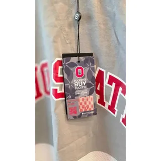 Photo of The Wild Collective Ohio State Buckeyes Mesh Crew fleece Size L