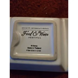 Photo of Disney Epcot International Food & Wine Festival Divided Serving Tray