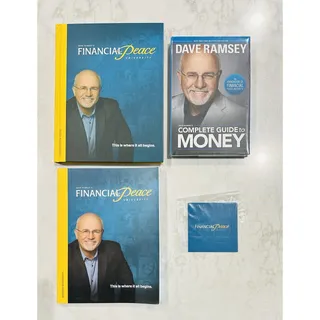 Photo of Dave Ramsey Financial Peace University Lot Complete Guide To Money Workbooks New