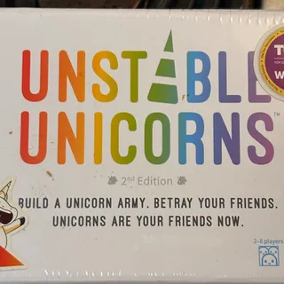 Photo of Unstable Unicorns Card Game (2nd Edition) - Brand New & Sealed