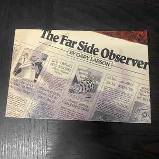 Photo of Far Side Ser.: The Far Side Observer by Gary Larson (1987, Trade Paperback)