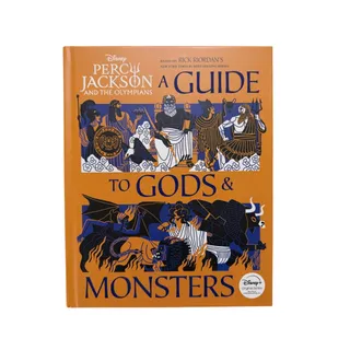 Photo of Disney Percy Jackson A Guide to Gods & Monsters Hardcover 2025