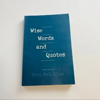 Photo of Wise Words & Quotes Book