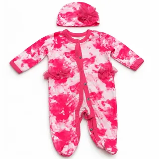 Photo of We Play Pink Boutique One Piece Size 0 To 3 Months With Ruffles Around Waist