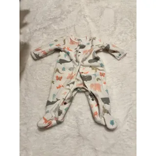 Photo of New Carters Baby Animal Bunny Newborn Sleeper Baby Pajamas Full Zip One Piece