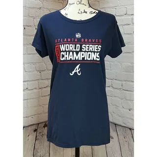 Photo of NEW Atlanta Braves Girl’s Youth 2021 World Series Champions Tee (Size XL)