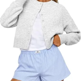 Photo of Cropped Cardigan Sweaters