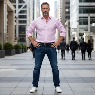 Photo of Arrow Premium Collection Pink Dress Shirt 17.5 34 35 NWT