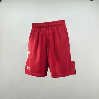Photo of Under Armour Men’s Baseline Basketball Shorts Red White NWT Size M