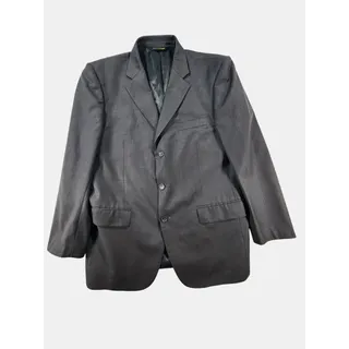 Photo of Pronto Moda Italia Eiffel Suit Jacket Mens 42R Charcoal Gray Merino Wool Blazer