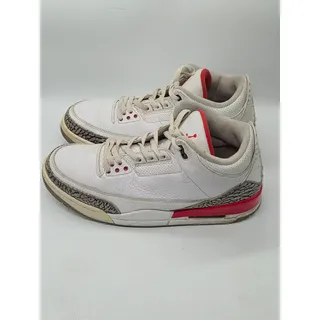 Photo of Nike Air Jordan 3 Retro Katrina Hall of Fame White Red Cement Size 12 136064-116