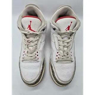 Photo of Nike Air Jordan 3 Retro Katrina Hall of Fame White Red Cement Size 12 136064-116