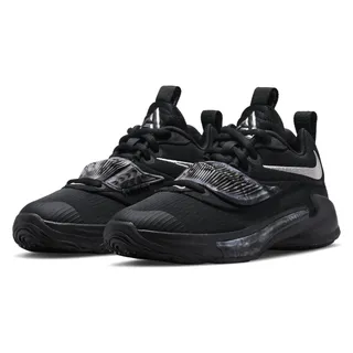 Photo of Nike Zoom Freak 3 Grade-School Black Mettalic Silver Basketball Size 6Y