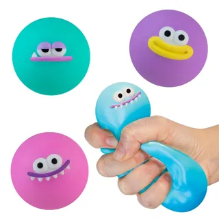 Photo of 🔥VIRAL Squishy ORB Easy Squeezy Funny Face Squishy Stress Balls 3pk BNWT🔥
