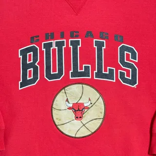 Photo of Vtg 90's Chicago Bulls Heavyweight Sweatshirt - XL