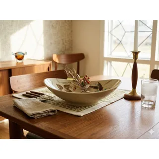 Photo of  Red Wing Pottery 4 Vintage Hand Painted - Random Harvest Serving or Salad Bowl