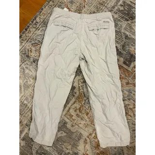 Photo of Lot of 6 Pairs of Men’s Pants, all brands and sizes are below. Sizes 36/38 waist