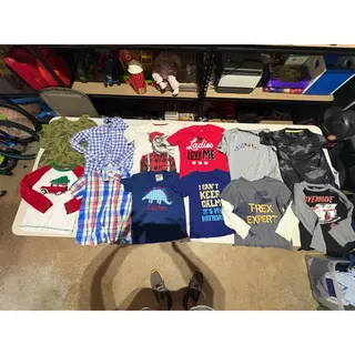 Photo of Lot of 78 Pieces Of Boys Clothing-Sized 4/5-Mixed Brands