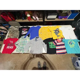 Photo of Lot of 78 Pieces Of Boys Clothing-Sized 4/5-Mixed Brands