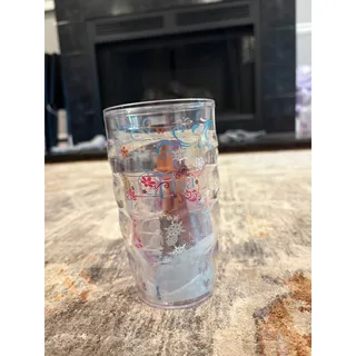 Photo of Disney Frozen Elsa Anna Kids Plastic Tumbler Cup 10oz Purple Rim