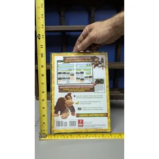 Photo of Prima Games Donkey Kong Country Returns Premiere Strategy Guide w/ Poster