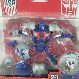 Photo of Hasbro Transformers USA Breakaway Soccer Ball Collaborative Generations