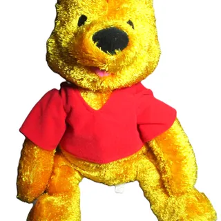 Photo of Disney Winnie the Pooh Plush Bear 18-inches Red Shirt Stuffed Animal Soft Toy