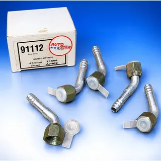 Photo of Auto Star 91112 Four Seasons 11508 Everco A7402 AC Hose Fittings 5 Pack New