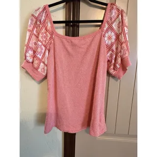 Photo of Haptics by Holly Harper Women's Orange Blouse Size S