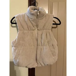 Photo of Forever 21 Women's Puffer Vest Tan, Size XS,