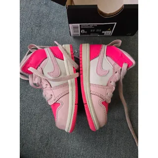 Photo of Jordan 1 Mid Fierce Pink Toddler Sneakers Retro Shoes DQ8425-661 Kids Size 6C