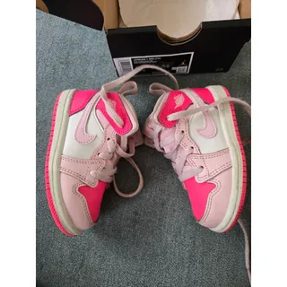 Photo of Jordan 1 Mid Fierce Pink Toddler Sneakers Retro Shoes DQ8425-661 Kids Size 6C