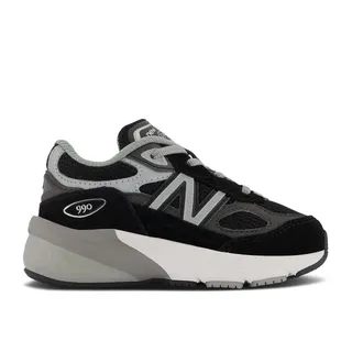 Photo of New Balance 990 v6 Sneaker, Black/Silver, Toddler Size 5C NEW