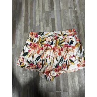 Photo of Target Sleep Shorts Womens M Multicolor Floral Sweat Elastic Waist Drawstring