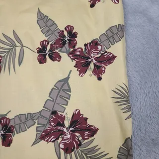 Photo of 1990's Ivy Crew Classics Men's Medium Hawaiian Tropical Button Up Shirt Rayon