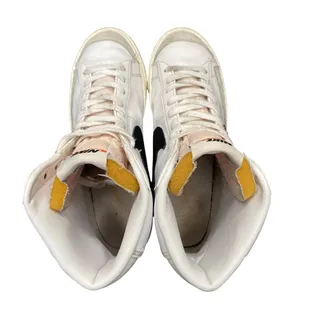 Photo of Nike Blazer Mid '77 Sneaker Women Sz 9 White Black High Tops