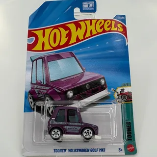 Photo of Hot Wheels TOONED Volkswagen Golf MK1 172/250