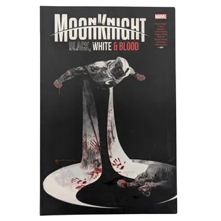 Photo of Moon Knight: Black, White & Blood TPB Marvel Comics 2023 Jonathan Hickman Marc