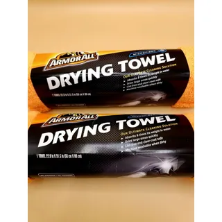 Photo of (2) Armor All Microfiber Drying Towels Large 22x31 Lint-Free 8X Water Absorption