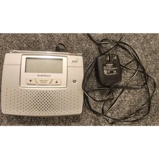 Photo of Radio Shack Desktop Weatheradio Alert System LCD Clock Weather Radio Tested
