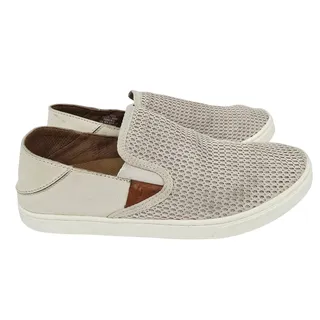 Photo of OluKai Pehuea Women's Slip On Breathable Shoes Gray 9